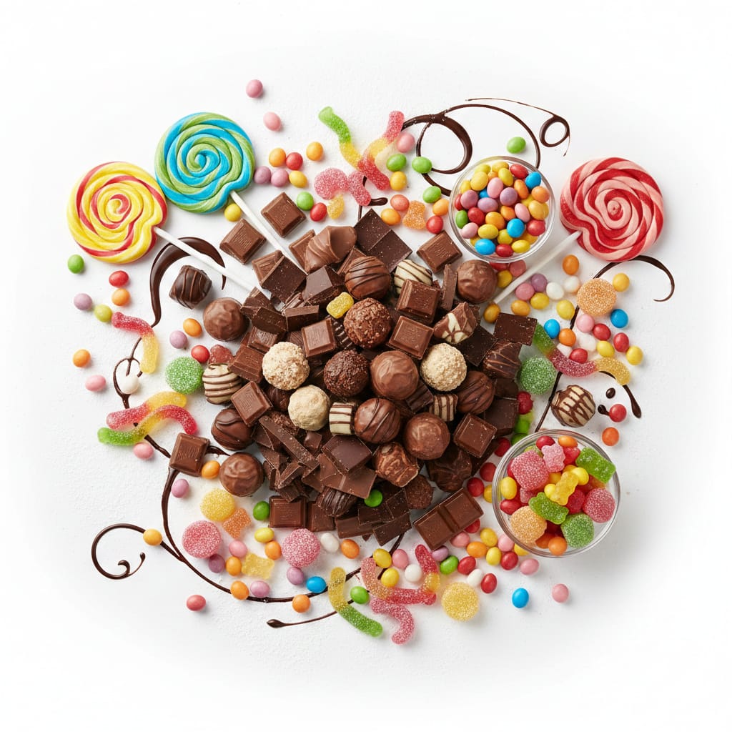 Home chocolates and candies